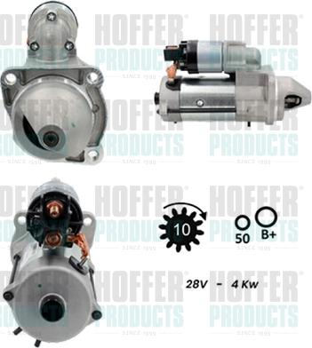 Hoffer H5110046G - Starteris www.autospares.lv