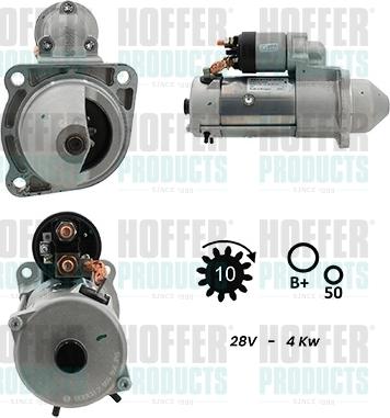 Hoffer H5110007G - Starteris www.autospares.lv