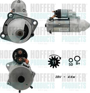 Hoffer H5110019G - Starteris www.autospares.lv