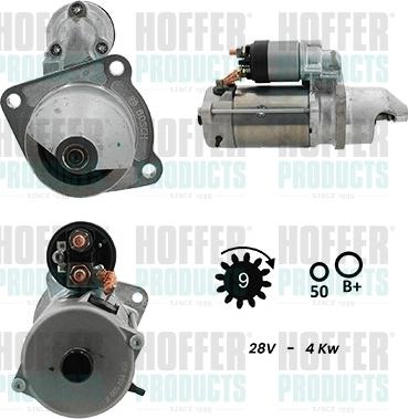 Hoffer H5110020G - Starteris www.autospares.lv