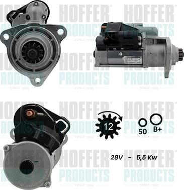 Hoffer H5110076G - Starteris www.autospares.lv