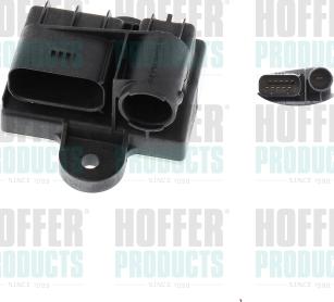 Hoffer H7285948 - Vadības bloks, Kvēlsveces darbības laiks www.autospares.lv