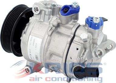 Hoffer K15507A - Compressor, air conditioning www.autospares.lv