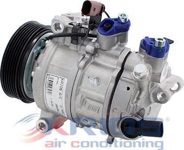 Hoffer K15515A - Compressor, air conditioning www.autospares.lv