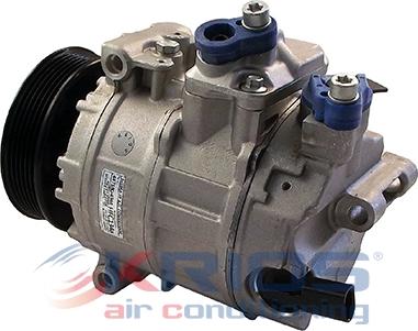 Hoffer K15228A - Compressor, air conditioning www.autospares.lv