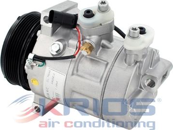 Hoffer K11484A - Compressor, air conditioning www.autospares.lv