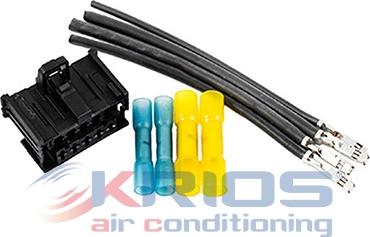 Hoffer K26204 - Vadu remkomplekts, Salona gaisa ventilators (Aps. sist.) www.autospares.lv