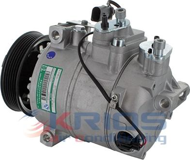 Hoffer KSB202D - Compressor, air conditioning www.autospares.lv