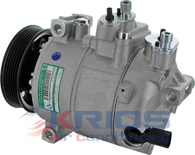 Hoffer KSB228D - Compressor, air conditioning www.autospares.lv