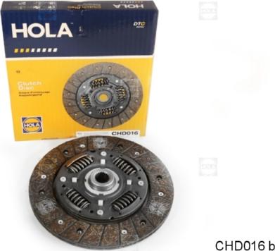 Hola CHD016 - Clutch Disc www.autospares.lv