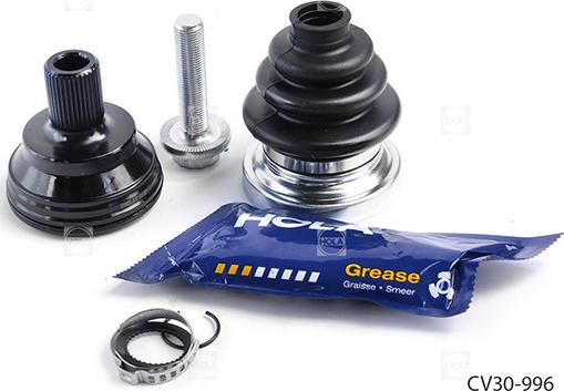 Hola CV30-996 - Joint Kit, drive shaft www.autospares.lv