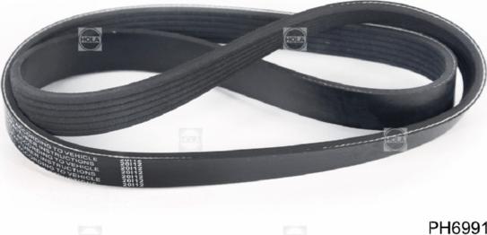 Hola PH6991 - V-Ribbed Belt www.autospares.lv