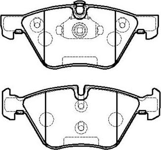 Triscan 0 986 494 118 - Bremžu uzliku kompl., Disku bremzes autospares.lv