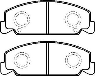 Woking P0823.02 - Bremžu uzliku kompl., Disku bremzes autospares.lv