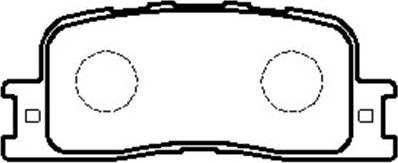 JPN 20H2024-JPN - Brake Pad Set, disc brake www.autospares.lv