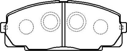 HSB Gold HP5129 - Brake Pad Set, disc brake www.autospares.lv