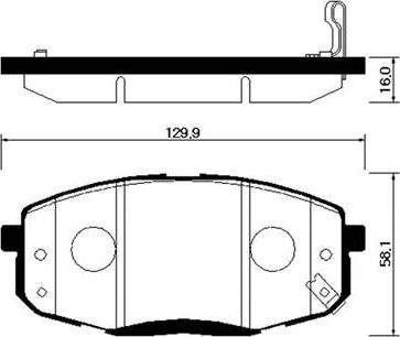 BOSCH 0 986 495 369 - Bremžu uzliku kompl., Disku bremzes autospares.lv