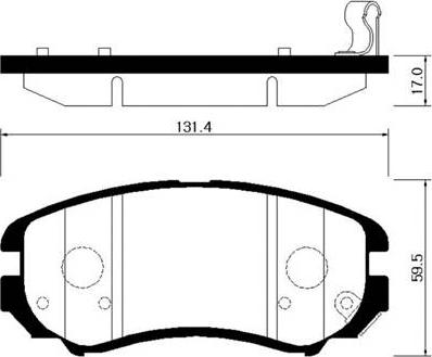 Equal Quality PF1227 - Bremžu uzliku kompl., Disku bremzes www.autospares.lv