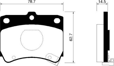 ATE 27 0460 2014 2 - Bremžu uzliku kompl., Disku bremzes autospares.lv