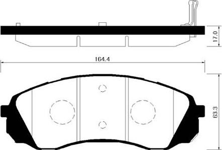 TRW Engine Component GDB3448 - Bremžu uzliku kompl., Disku bremzes www.autospares.lv