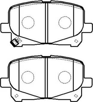 Woking PSA1043300 - Bremžu uzliku kompl., Disku bremzes autospares.lv