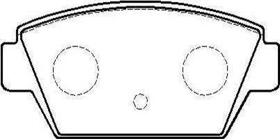 HSB Gold HP8303 - Brake Pad Set, disc brake www.autospares.lv