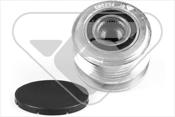 Hutchinson DB0254 - Pulley, alternator, freewheel clutch www.autospares.lv