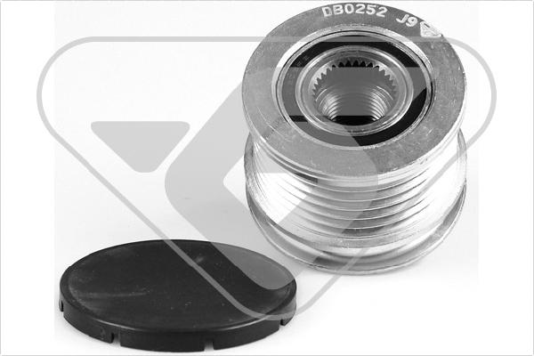 Hutchinson DB0252 - Pulley, alternator, freewheel clutch www.autospares.lv