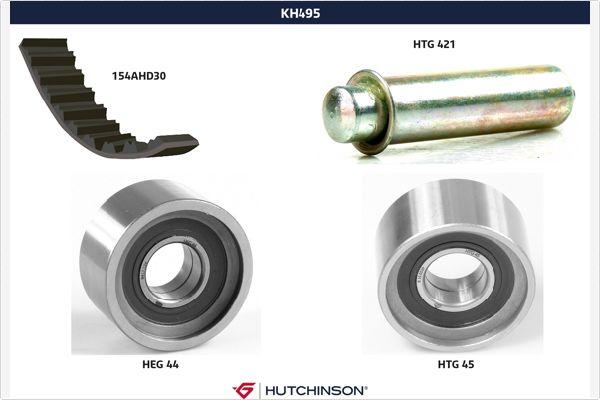 Hutchinson KH 495 - Zobsiksnas komplekts autospares.lv