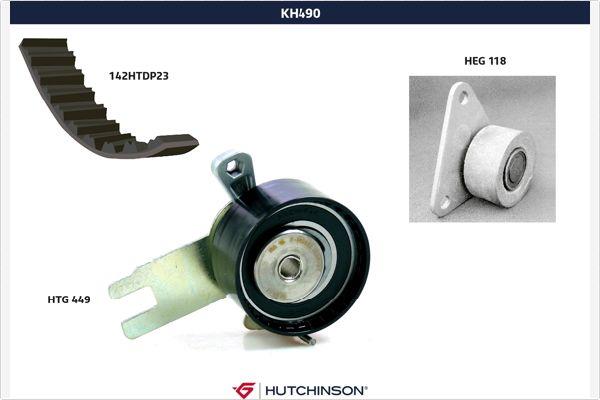 Hutchinson KH 490 - Zobsiksnas komplekts www.autospares.lv