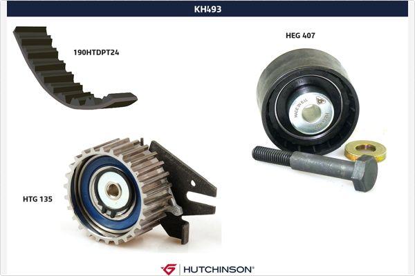 Hutchinson KH 493 - Zobsiksnas komplekts www.autospares.lv