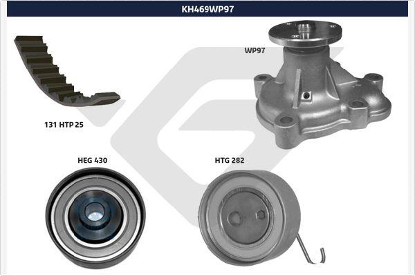 Hutchinson KH 469WP97 - Ūdenssūknis + Zobsiksnas komplekts www.autospares.lv