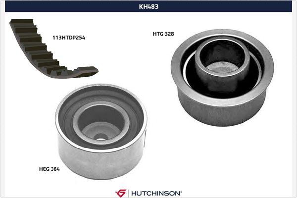 Hutchinson KH 483 - Zobsiksnas komplekts autospares.lv