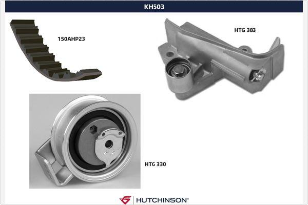 Hutchinson KH 503 - Timing Belt Set www.autospares.lv