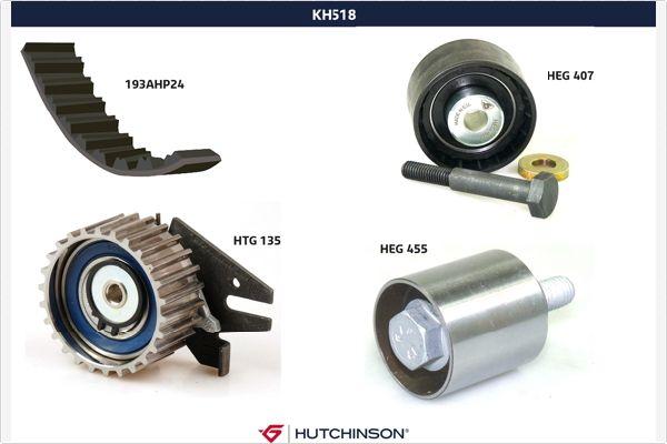 Hutchinson KH 518 - Zobsiksnas komplekts autospares.lv