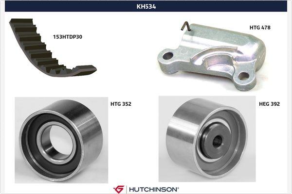 Hutchinson KH 534 - Zobsiksnas komplekts autospares.lv