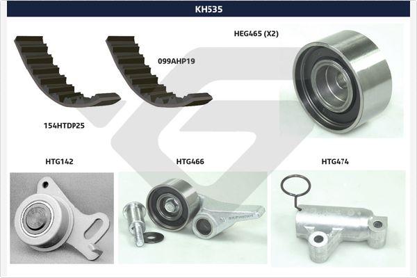 Hutchinson KH 535 - Zobsiksnas komplekts autospares.lv