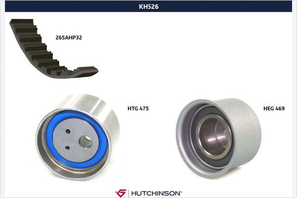 Hutchinson KH 526 - Zobsiksnas komplekts www.autospares.lv