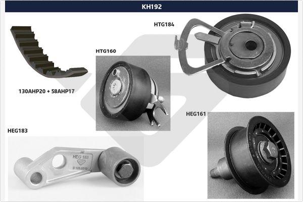 Hutchinson KH 192 - Timing Belt Set www.autospares.lv