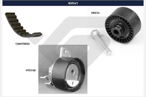 Hutchinson KH 141 - Zobsiksnas komplekts www.autospares.lv