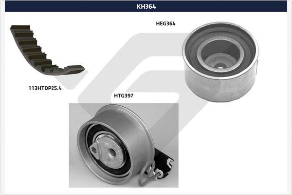 Hutchinson KH 364 - Zobsiksnas komplekts autospares.lv