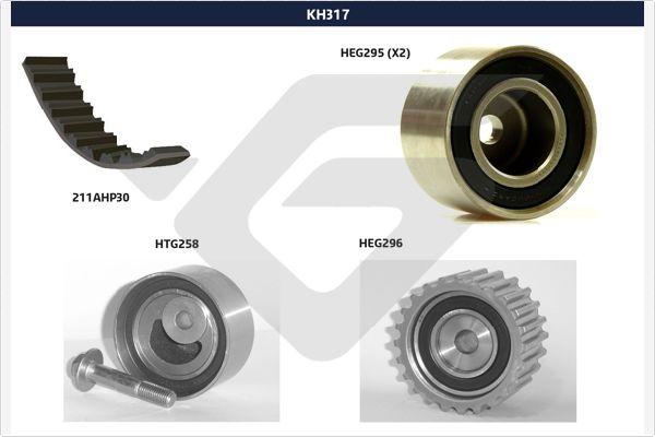 Hutchinson KH 317 - Zobsiksnas komplekts www.autospares.lv