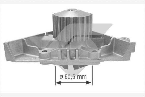 Hutchinson WP0049V - Водяной насос www.autospares.lv