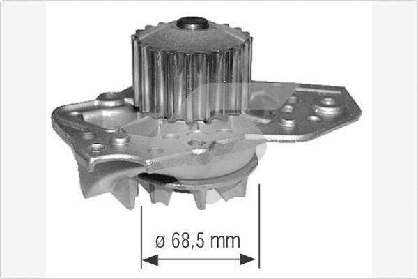 Hutchinson WP0009V - Водяной насос www.autospares.lv