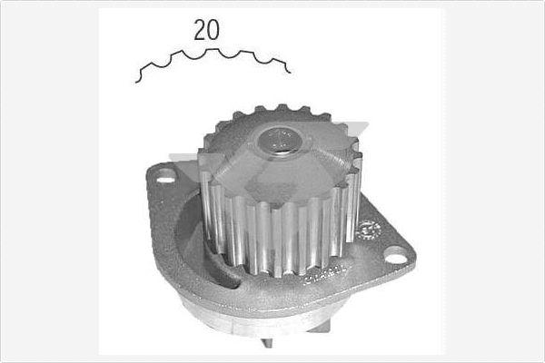 Hutchinson WP0017V - Water Pump www.autospares.lv