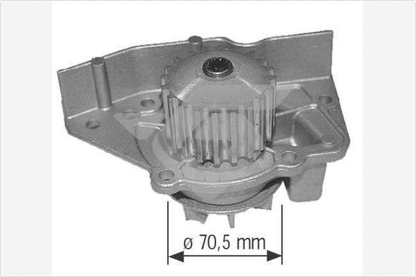 Hutchinson WP0030V - Ūdenssūknis www.autospares.lv