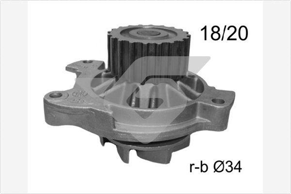 Hutchinson WP148 - Ūdenssūknis autospares.lv