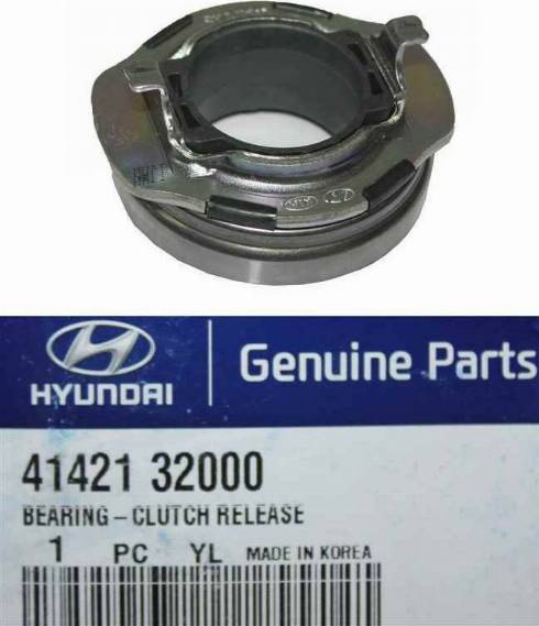 Hyundai 41421-32000 - Комплект сцепления www.autospares.lv