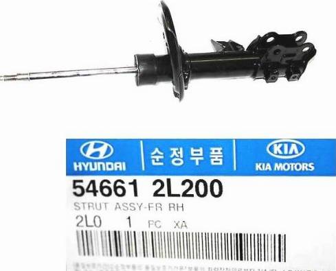 Hyundai 54661-2L200 - Shock Absorber www.autospares.lv