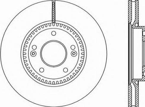 Hyundai 51712-2Y000 - Bremžu diski www.autospares.lv